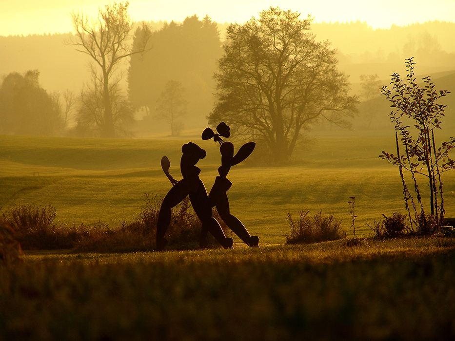 Bewegung, Stahl, H 211cm